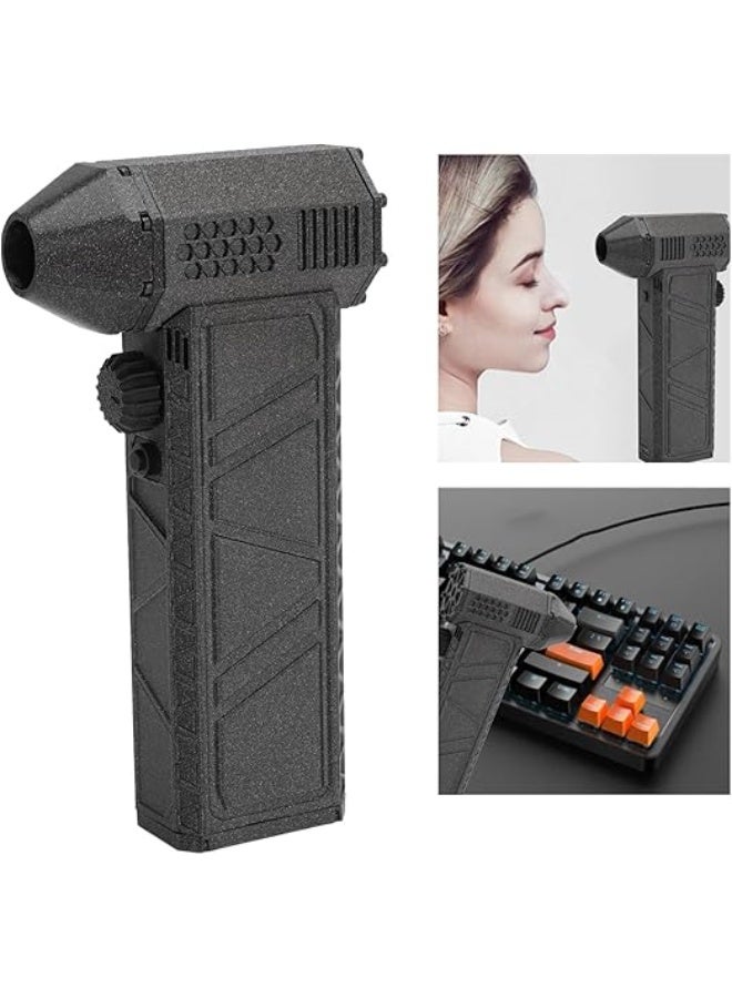 PROMASS Portable Mini Air Duster, 200000RPM Jet Blower, Electric Cordless Air Blower for Computer Keyboard Car Cleaning, Fast Charging Stepless Speed for Electronics Dust Removal - Image 4